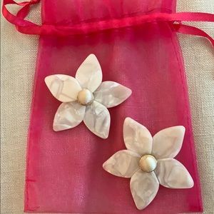 Bauble bar flower earring studs